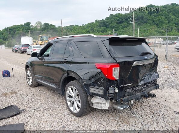 1FM5K8HC7NGC15141 2022 FORD EXPLORER Black Հետևի ձախ