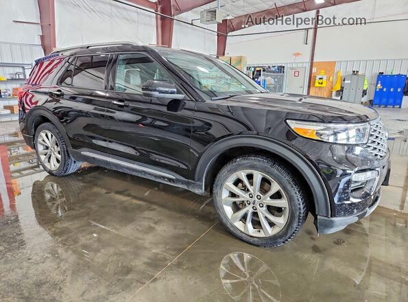 1FM5K8HC7PGA93724 2023 FORD EXPLORER Black Delantero derecho