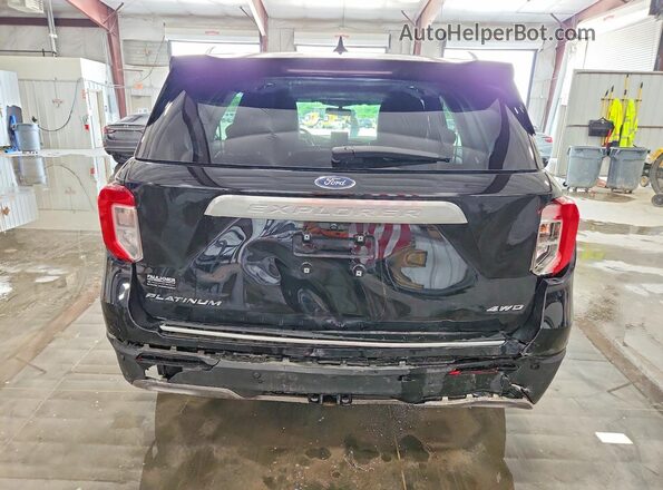1FM5K8HC7PGA93724 2023 FORD EXPLORER Black Vista trasera