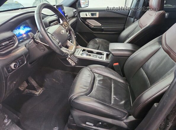 1FM5K8HC7PGA93724 2023 FORD EXPLORER Black Vista interior delantera