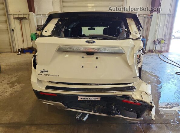 1FM5K8HC8LGA53999 2020 FORD EXPLORER White უკანა ხედი