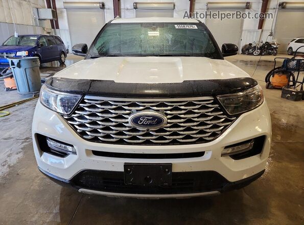 1FM5K8HC8LGA53999 2020 FORD EXPLORER White წინა ხედი