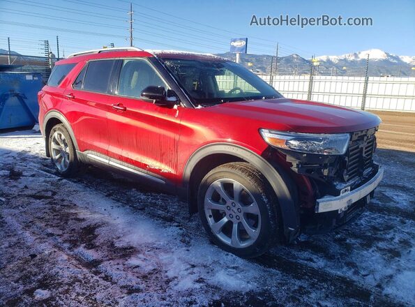 1FM5K8HC9LGA03032 2020 FORD EXPLORER Red 
