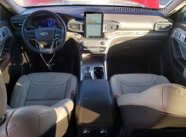 1FM5K8HC9LGA03032 2020 FORD EXPLORER Red 