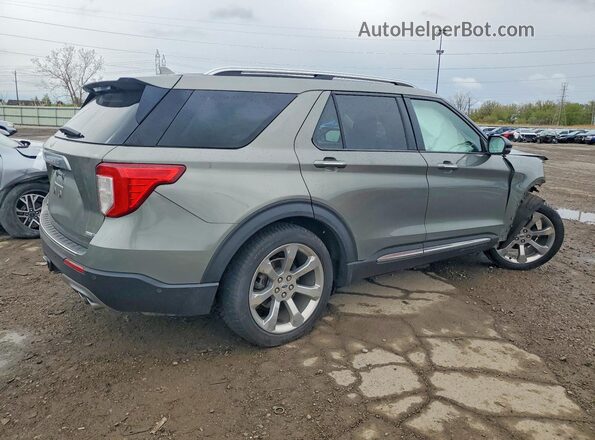 1FM5K8HC9LGA98577 2020 FORD EXPLORER Gray Rear right