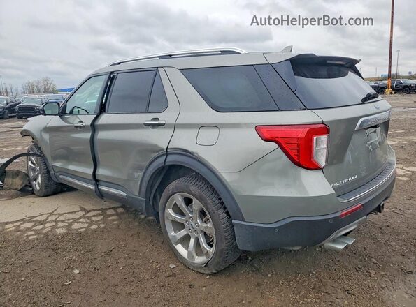 1FM5K8HC9LGA98577 2020 FORD EXPLORER Gray Rear left
