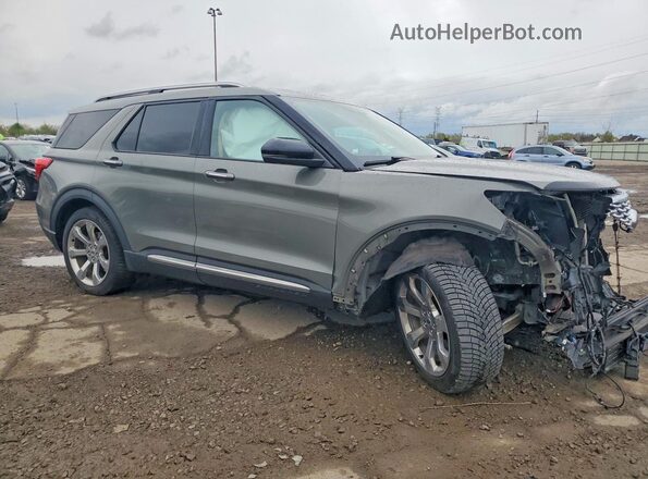 1FM5K8HC9LGA98577 2020 FORD EXPLORER Gray Front right