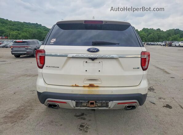 1FM5K8HT0HGA56645 2017 FORD EXPLORER White Rear view
