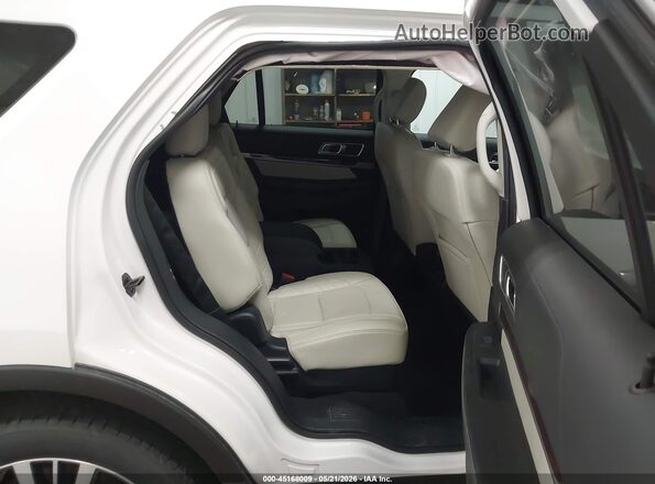 1FM5K8HT0JGC86174 2018 FORD EXPLORER Белый Вид наклейки с VIN-кодом