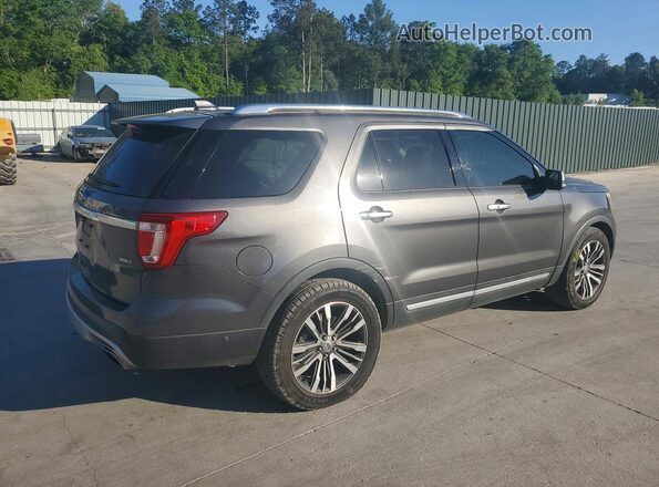 1FM5K8HT1GGD20616 2016 FORD EXPLORER Gray Tył prawy