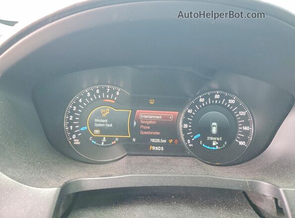 1FM5K8HT1HGD83121 2017 FORD EXPLORER Black Instrument cluster view