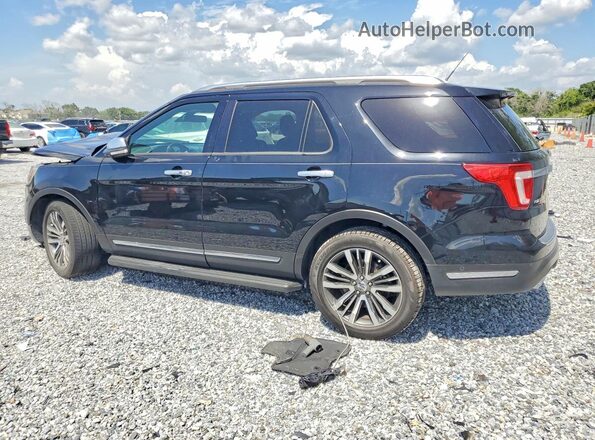 1FM5K8HT1JGA76926 2018 FORD EXPLORER Black უკანა მარცხენა