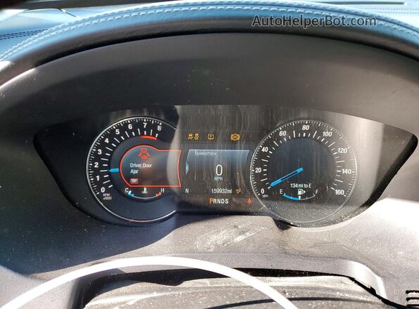 1FM5K8HT2HGA09231 2017 FORD EXPLORER Gray Вид щитка приладів