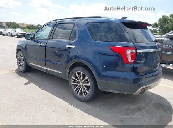1FM5K8HT2HGC85585 2017 FORD EXPLORER Blue Հետևի ձախ