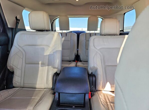 1FM5K8HT2JGC29913 2018 FORD EXPLORER Black Widok tylnych siedzeń
