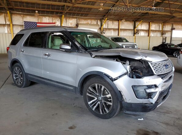 1FM5K8HT3GGB86871 2016 FORD EXPLORER Silver წინა მარჯვენა