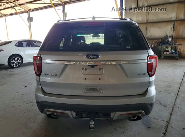 1FM5K8HT3GGB86871 2016 FORD EXPLORER Silver უკანა ხედი