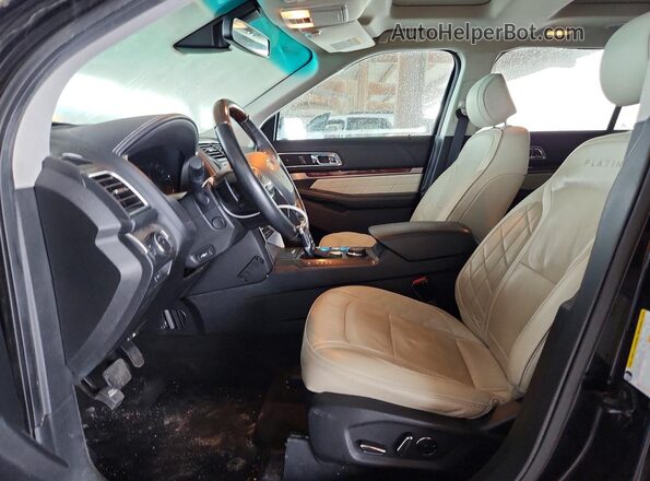 1FM5K8HT3GGC38435 2016 FORD EXPLORER Black Սալոնի դիմացի տեսք