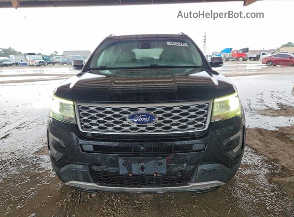 1FM5K8HT3GGC38435 2016 FORD EXPLORER Black Դիմացի տեսք