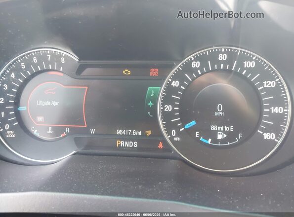 1FM5K8HT3GGC69491 2016 FORD EXPLORER Gray უკანა სავარძლების ხედი