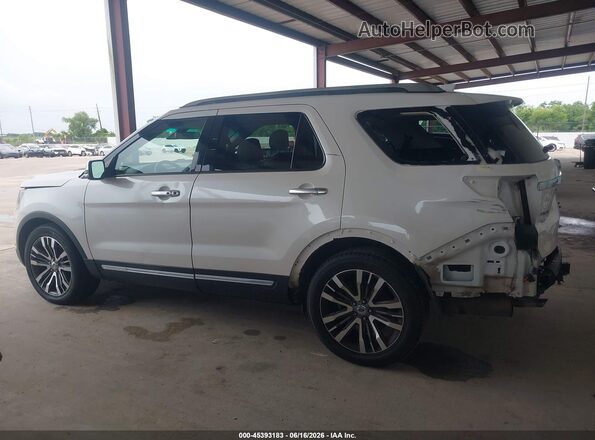 1FM5K8HT3GGD26093 2016 FORD EXPLORER White Vista interior de 360 grados