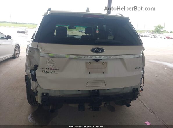 1FM5K8HT3GGD26093 2016 FORD EXPLORER White Vista frontal