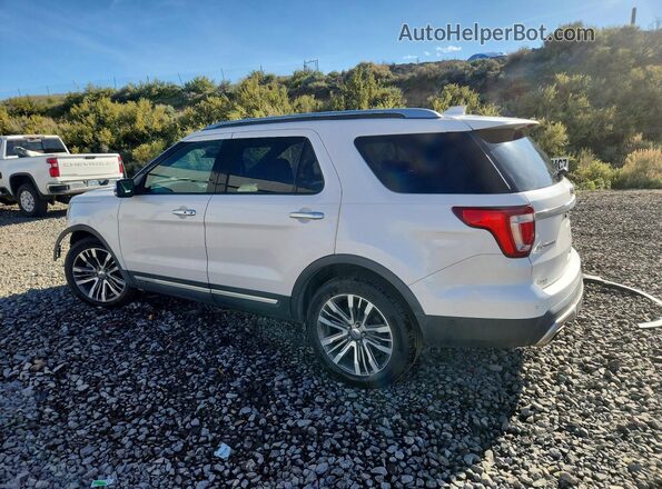 1FM5K8HT3HGD21879 2017 FORD EXPLORER White უკანა მარცხენა