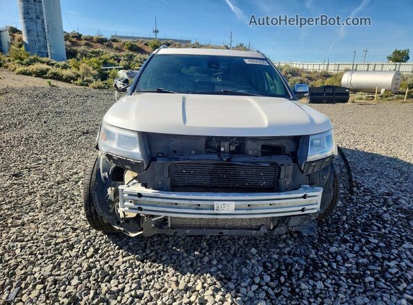 1FM5K8HT3HGD21879 2017 FORD EXPLORER White წინა ხედი