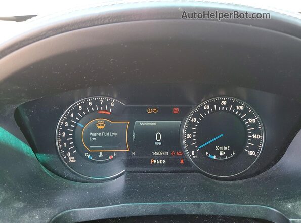 1FM5K8HT3JGB06167 2018 FORD EXPLORER Beige Instrument cluster view