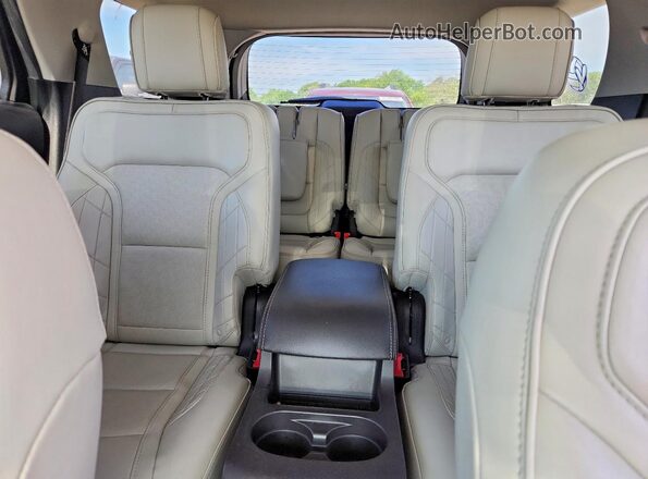 1FM5K8HT3KGA51656 2019 FORD EXPLORER Gray Widok tylnych siedzeń