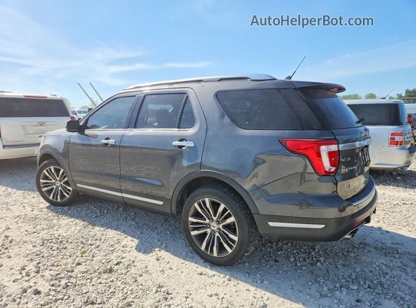 1FM5K8HT3KGA51656 2019 FORD EXPLORER Gray Tył lewy