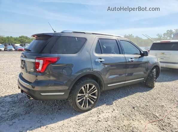 1FM5K8HT3KGA51656 2019 FORD EXPLORER Gray Tył prawy