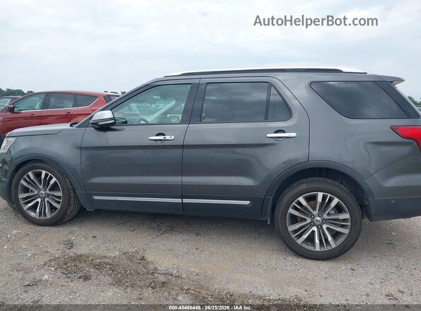 1FM5K8HT4HGE37043 2017 FORD EXPLORER Gray Панорамний вид салону 360°
