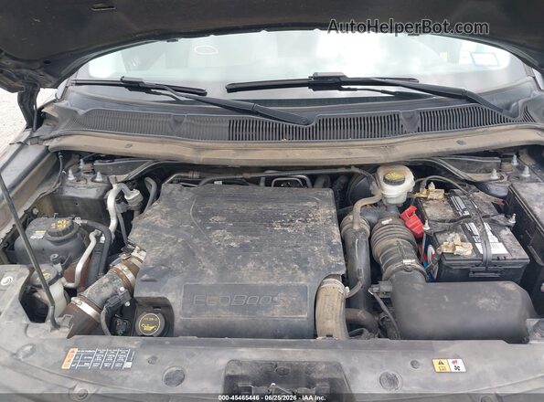 1FM5K8HT4HGE37043 2017 FORD EXPLORER Gray Вид ззаду