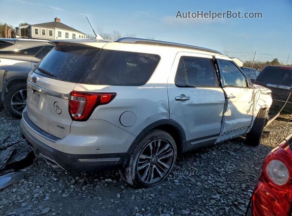 1FM5K8HT4JGC20534 2018 FORD EXPLORER Белый Задняя правая четверть