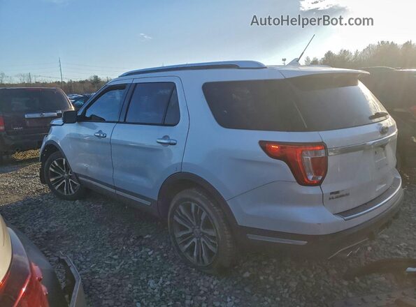1FM5K8HT4JGC20534 2018 FORD EXPLORER Белый Задняя левая четверть