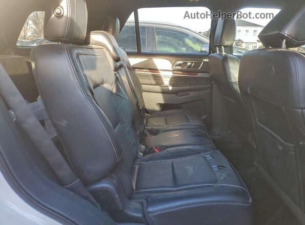 1FM5K8HT4JGC20534 2018 FORD EXPLORER Белый Вид задней части салона