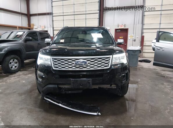 1FM5K8HT5GGB75595 2016 FORD EXPLORER Black Widok wnętrza z tyłu