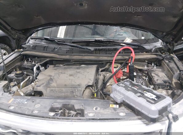 1FM5K8HT5GGB75595 2016 FORD EXPLORER Black Widok z tyłu