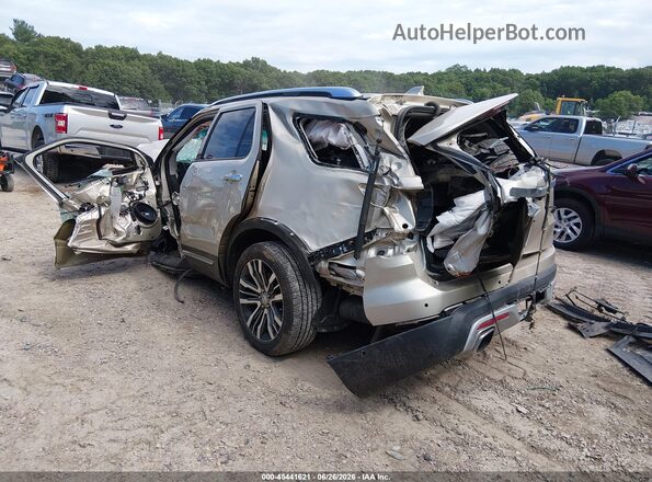 1FM5K8HT5HGB06682 2017 FORD EXPLORER Золотой Задняя левая четверть