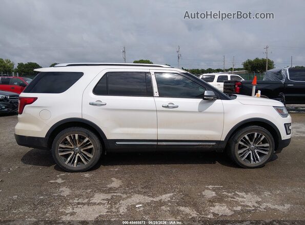 1FM5K8HT5HGB78692 2017 FORD EXPLORER White უკანა სალონის ხედი