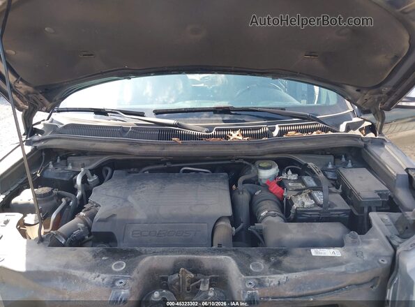 1FM5K8HT5HGD00354 2017 FORD EXPLORER Black Rear view