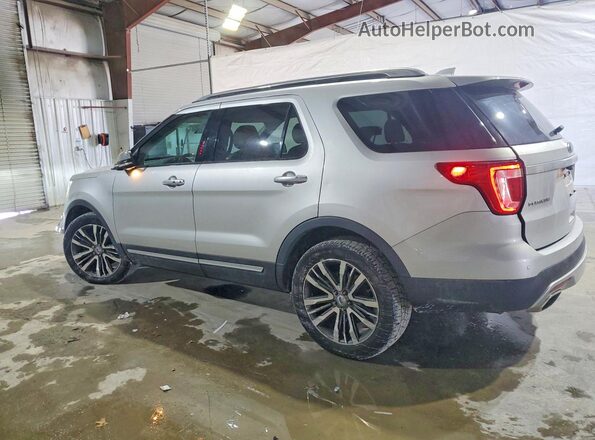 1FM5K8HT5HGD94445 2017 FORD EXPLORER Silver Rear left