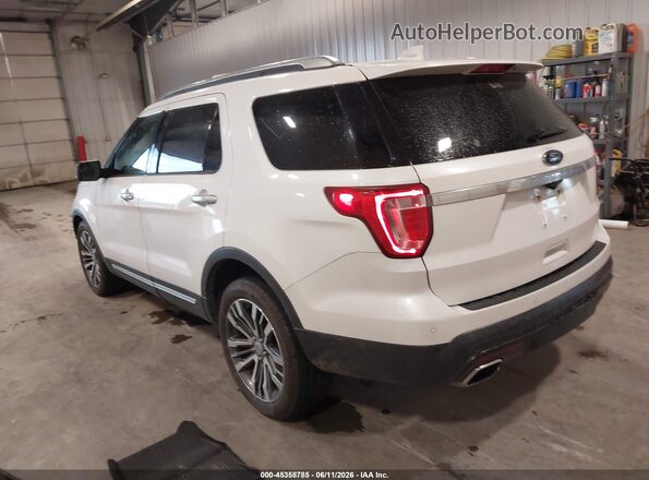 1FM5K8HT6HGA00242 2017 FORD EXPLORER White Trasero izquierdo