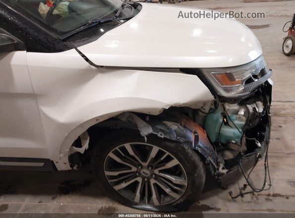 1FM5K8HT6HGA00242 2017 FORD EXPLORER White Vista frontal