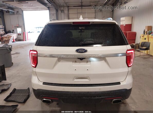 1FM5K8HT6HGA00242 2017 FORD EXPLORER White 