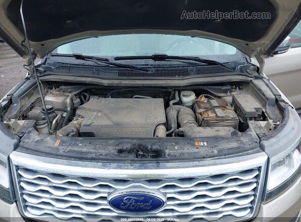 1FM5K8HT6HGA21091 2017 FORD EXPLORER Gold Rear view