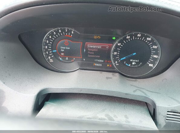1FM5K8HT6HGA21091 2017 FORD EXPLORER Gold Rear seats view