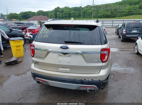 1FM5K8HT6HGA21091 2017 FORD EXPLORER Gold 