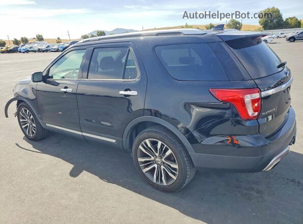 1FM5K8HT7HGD91403 2017 FORD EXPLORER Black Rear left